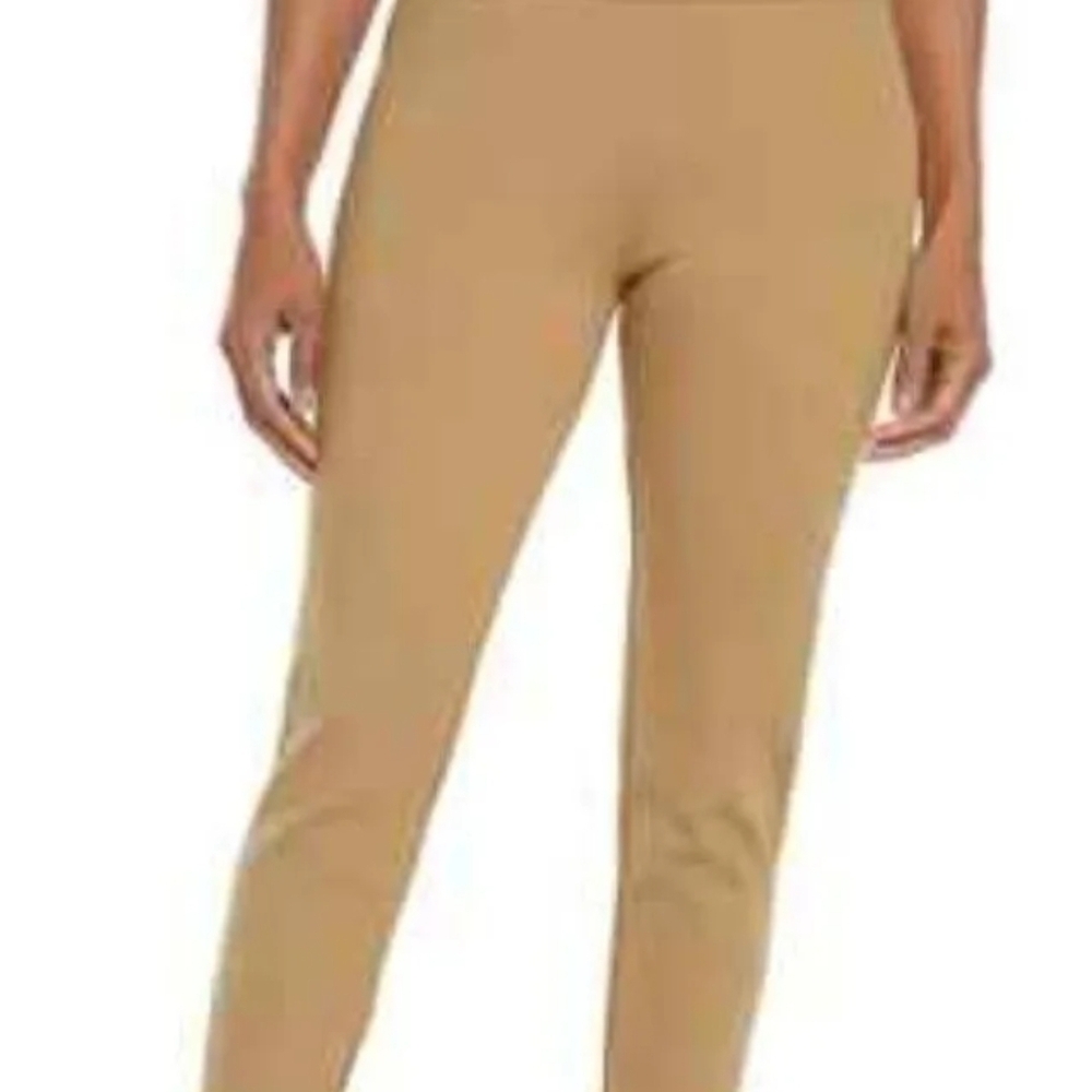 Express Women's Tan Dress Pants Cotton Stretch Size 14W